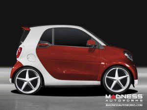 smart fortwo Custom Wheels - 453 model - DeCorsa - Polaris - Set of 4 - 17"